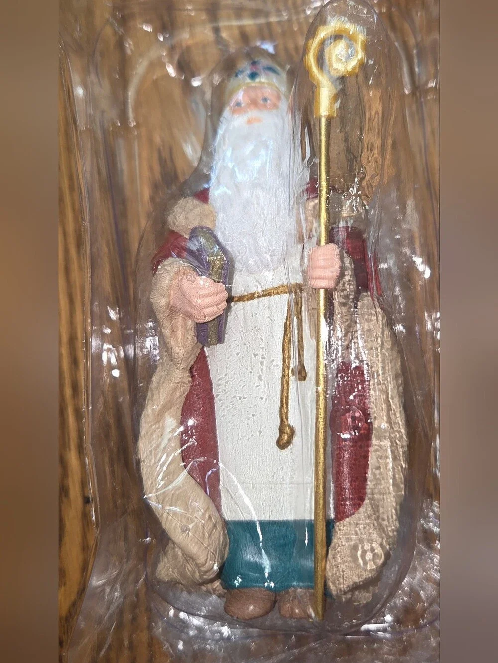 Vintage Hallmark Ornament 1995 St Nicholas Christmas Visitors Series # 1 NEW